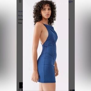 BRAND NEW UO HIGH-NECK MINI DRESS